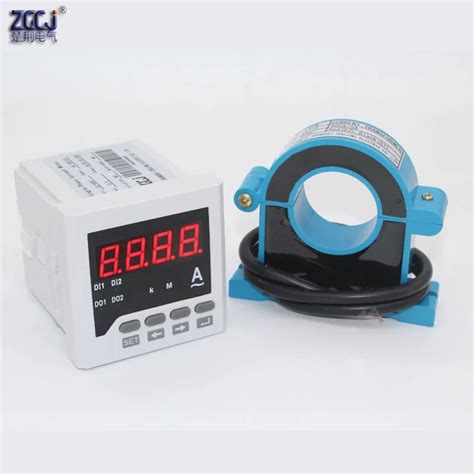 AC 100A, 200A, 300A, 400A, 500A, 600A цифровой AC Амперметр 600A ...