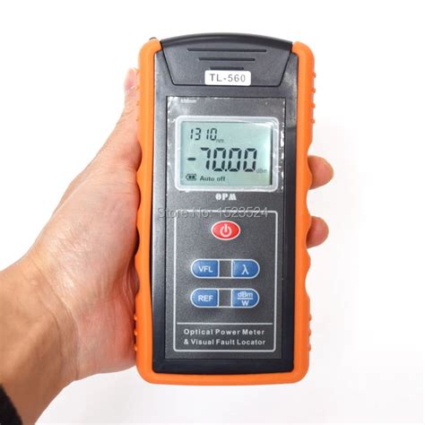 Tl 560a All In One Optical Power Meter 70 10dbm And Visual Fault