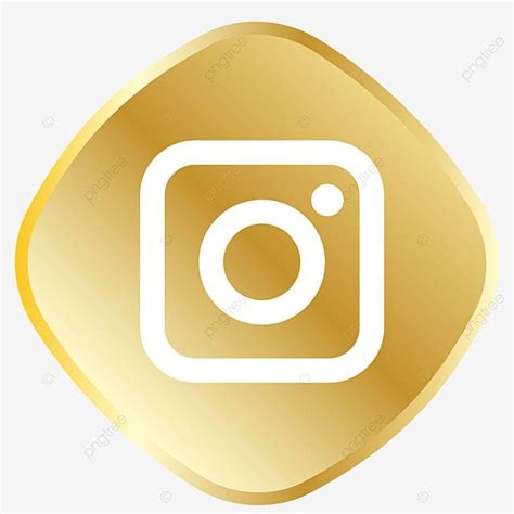 ícone Dourado Do Instagram Png Instagram ícones Real Dourado Imagem Png E Vetor Para