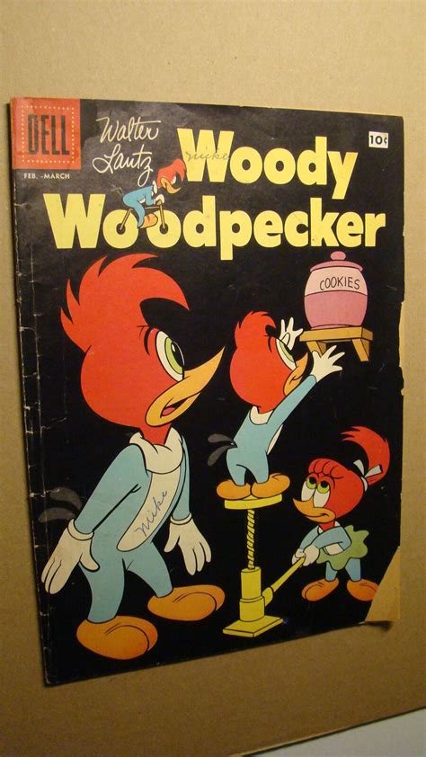 Woody Woodpecker Solid Copy Dell Comics Walter Lantz Comic