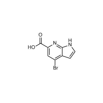 1190321 81 3 4 Bromo 1H Pyrrolo 2 3 B Pyridine 6 Carboxylic Acid