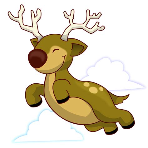 Free clip art "Flying Reindeer" by isacvale