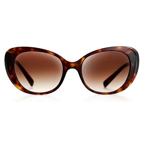 Tiffany And Co Color Splash Oval Sunglasses Tortoise Brown Return To Tiffany Collection