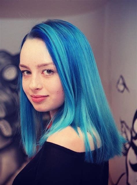 30 Icy Light Blue Hair Color Ideas For Girls With Images Light Blue