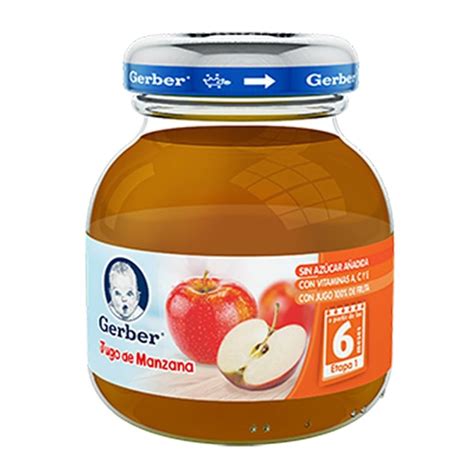 Jugo Gerber Etapa 1 Manzana 118 Ml Walmart