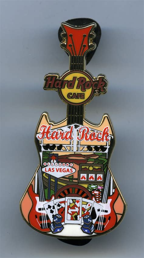 Las Vegas Hard Rock Cafe Guitar Pin Hard Rock Hard Rock Las Vegas