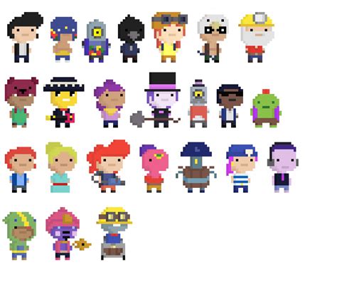 Brawl Stars Pixel Art