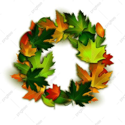 Autumn Leaves Vector Hd Images Vector Background With Colorful Autumn