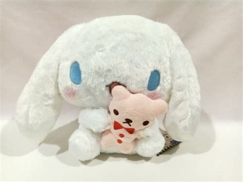 New Sanrio Cinnamoroll Hugging Pink Bear Xl Plush Toy Furyu Toreba