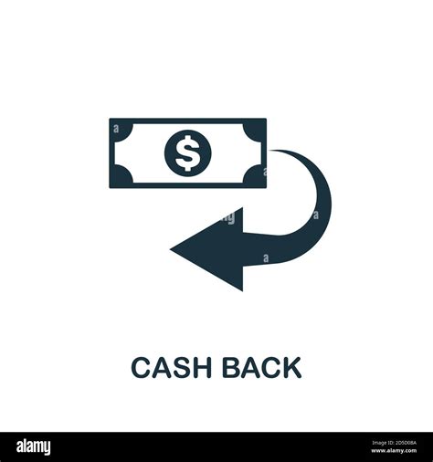 Cash Back Icon Simple Element From Loyalty Program Collection Filled