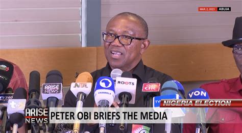 What Peter Obi Said In His Press Conference Bellanaija