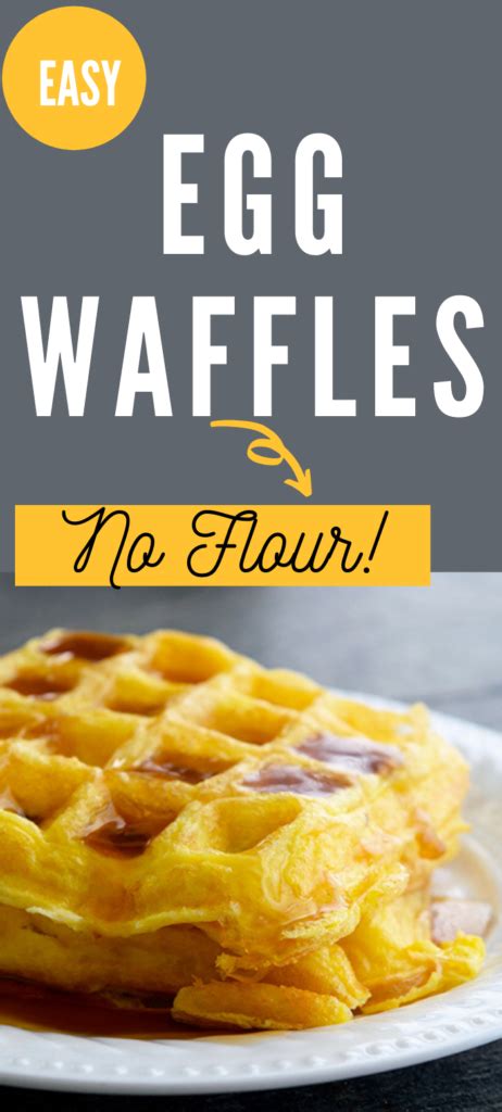 Egg Waffles Recipe Gluten Free Waffles