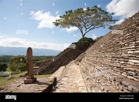 Toniná Maya Ruins archaeology site Chiapas Mexico Stock Photo Alamy