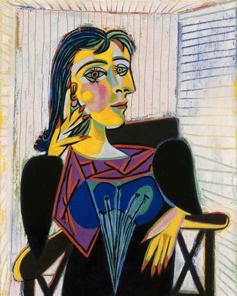 Portrait Of Dora Maar Pablo Picasso Picasso Portraits Pablo