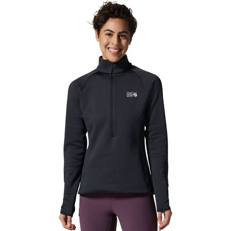 Mountain Hardwear Polartec Power Stretch Pro 14 Zip Pullover Womens