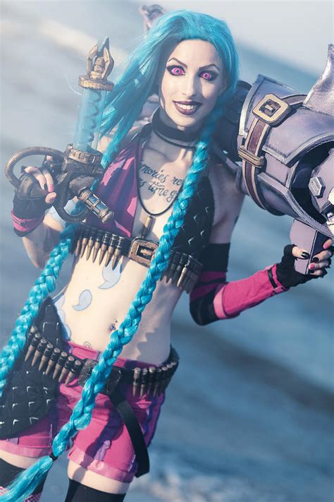 Jinx League Of Legends Cosplay By Misshatred By Jessicamisshatred On