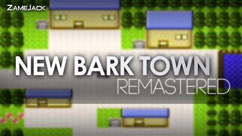 New Bark Town Remastered Pokémon Gold Silver Crystal YouTube