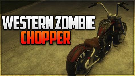 GTA 5 Online Western Zombie Chopper Full Customization GTA 5 Biker