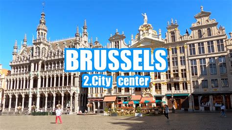 Brussels Bruxelles Brussel Belgium 4K Walking Tour Of The City