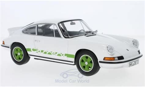 Coche Miniatura Porsche Sc Norev Rs Touring Blanco Verde