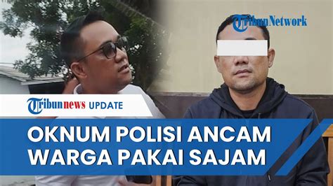 Dosa Bripka Edi Purwanto Yang Jadi Tersangka Ancam Pengendara Pakai