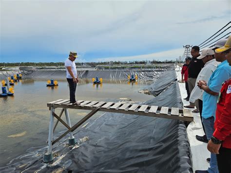 Gubernur Shrimp Estate Menjadi Jembatan Majukan Sektor Kelautan Dan