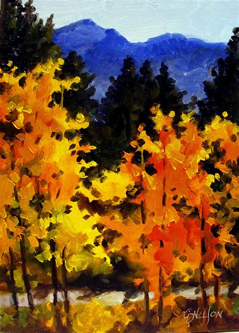 CAROL NELSON FINE ART BLOG FALL IN COLORADO Original Oil Painting