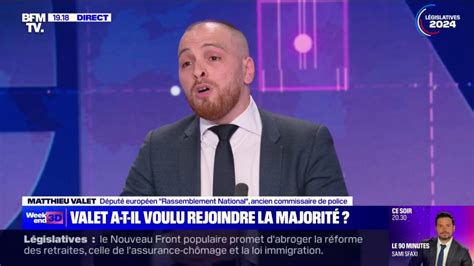 Matthieu Valet s explique sur ses échanges avec la majorité