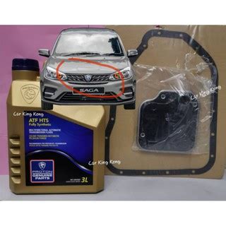 ATF HTS Proton Saga VVT Fully Synthetic Auto Filter Set 100 Original