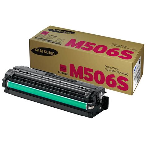 Original Magenta Samsung CLT M506S SU314A Toner Cartridge