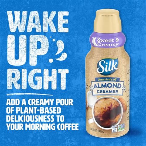 Silk Sweet And Creamy Almond Creamer 32 Fl Oz Instacart