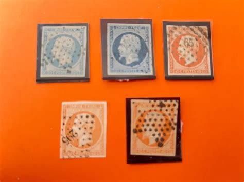 Timbres Napol On Diff Rentes Oblit Rations Et Couleurs L