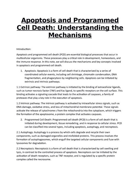 BIOL 3500 46 Autophagy And Its Mechanisms Understanding The Process