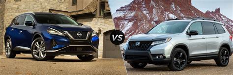 2021 Nissan Murano Vs 2021 Honda Passport