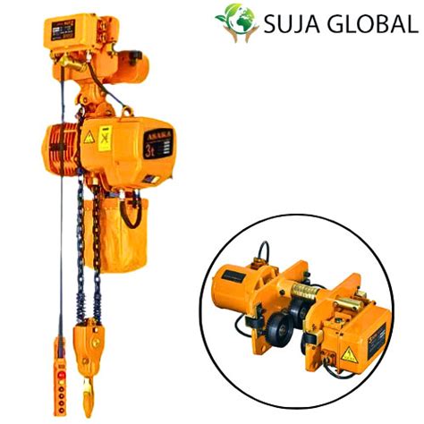 Sg Ch3t 3 Ton Chain Hoist With Motor Trolley 4 Way Price