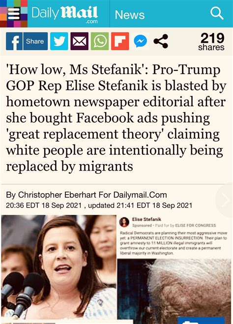 Ron Filipkowski On Twitter Elise Stefanik Must Be So Proud To Have