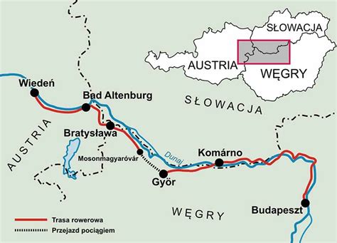 Z Wiednia do Budapesztu czyli rowerem wzdłuż Dunaju Dwa koła