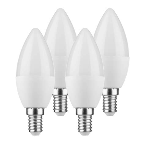 Ampoule Flamme LED E14 5 5W 2700K Lot 3 1 470l Mat Luminaire Fr