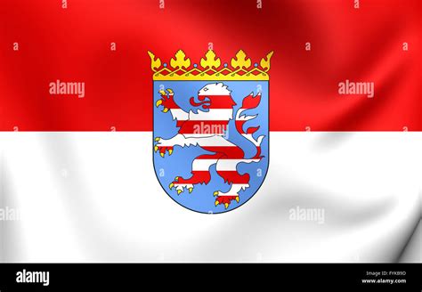 Flag Of Hessen Stock Photo Alamy