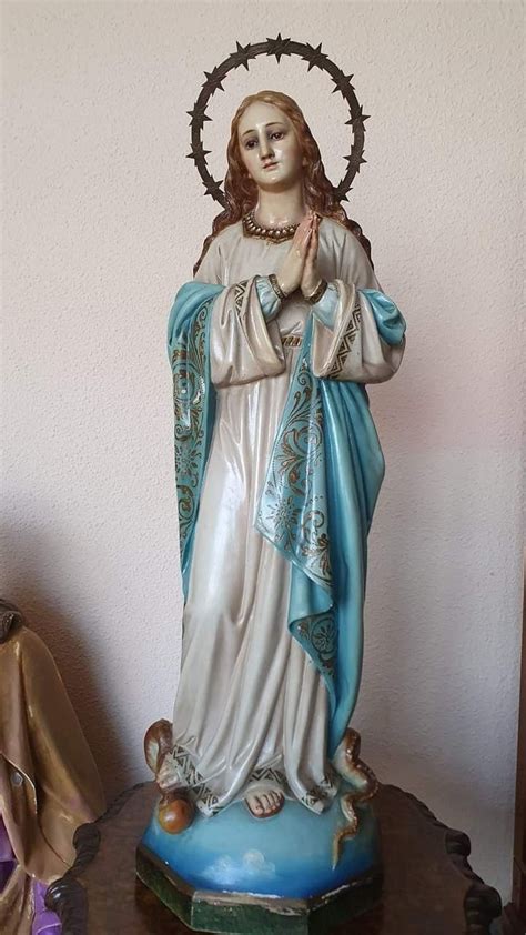 Pin By Nicolas Aranguren On Religiosas Catholic Statues Statue Catholic