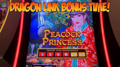 Peacock Princess The Less Popular Dragon Link Slot Machine Youtube