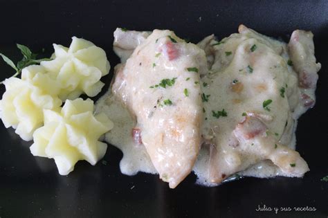 Julia Y Sus Recetas Pechugas De Pollo A La Carbonara