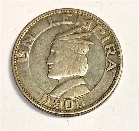 Honduras 1 Lempira 1937 Silver Coin Kaufen Auf Ricardo