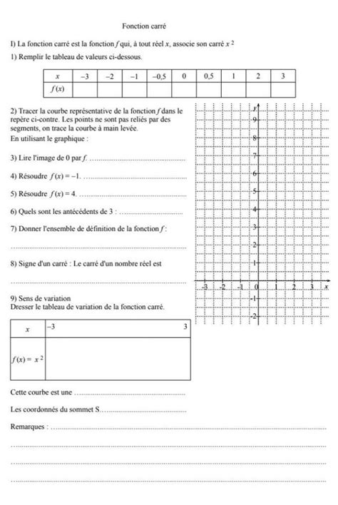 Bonjour Pouvez Vous M Aider Sur Ce Dm De Math Je Suis En Seconde Merci