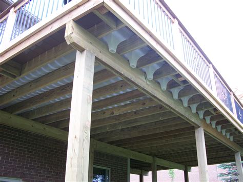 Southeastern Michigan Under Deck Drainage System Rainescape Dekdrain