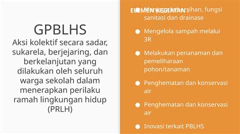 Rencana Gpblhs Pptxadalah Gerakan Peduli Dan Berbudaya Lingkungan