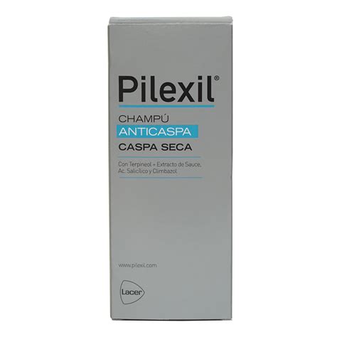 Pilexil Shampoo Caspa Seca El Trebol Verde