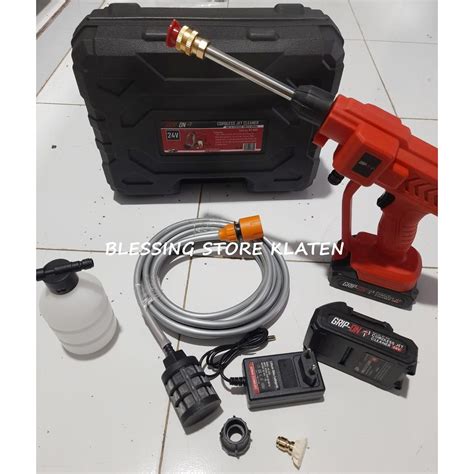 Jual Mesin Cuci Motor Mobil Baterai Cordless Jet Steam Cleaner V