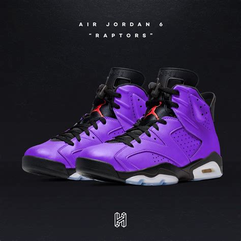 Concept Lab Air Jordan 6 Satin Raptors House Of Heat Sneaker News Release Dates And