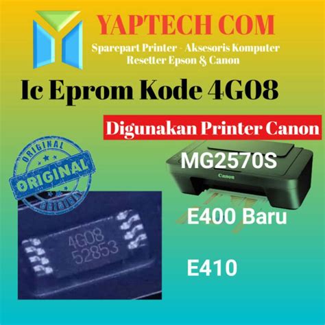 G Ic Eprom Canon Mg S Ic Eprom Canon E New Ic Eprom Canon E